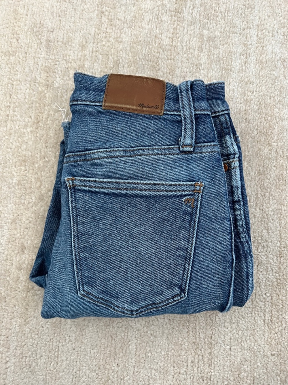 Madewell 10” High Rise Skinny Jeans 26 Tall